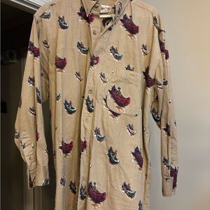 Vintage Ducks Unlimited Button Up Shirt